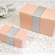 Ballotin rose poudré